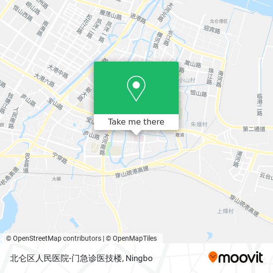 北仑区人民医院-门急诊医技楼 map