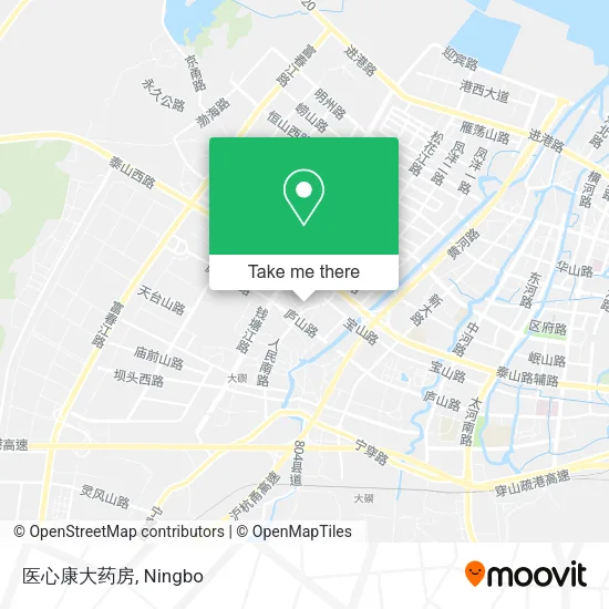 医心康大药房 map
