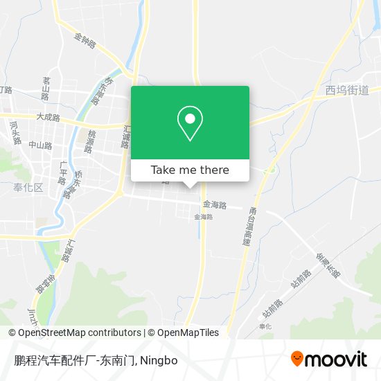 鹏程汽车配件厂-东南门 map