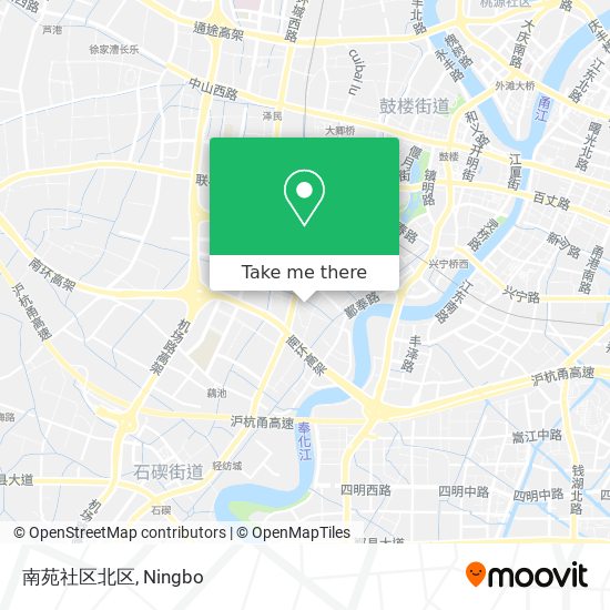 南苑社区北区 map