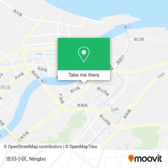 崇邱小区 map