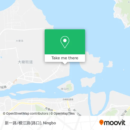 新一路/横江路(路口) map