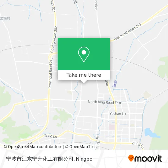 宁波市江东宁升化工有限公司 map