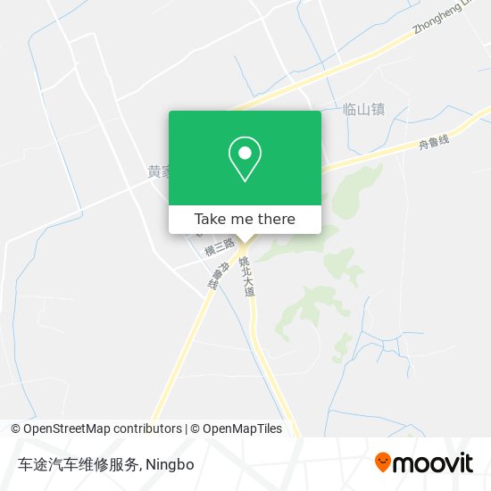 车途汽车维修服务 map