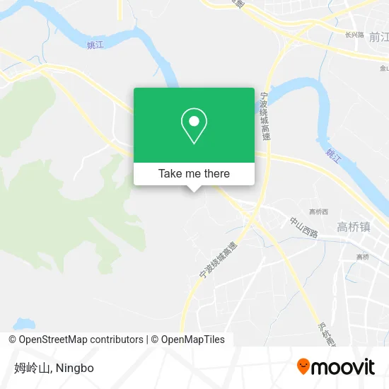 姆岭山 map