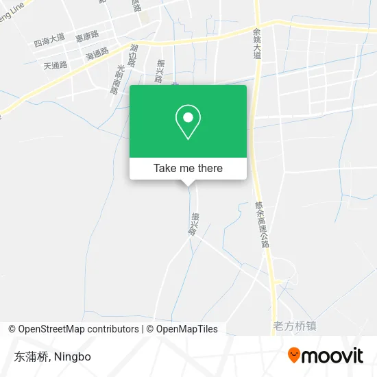 东蒲桥 map