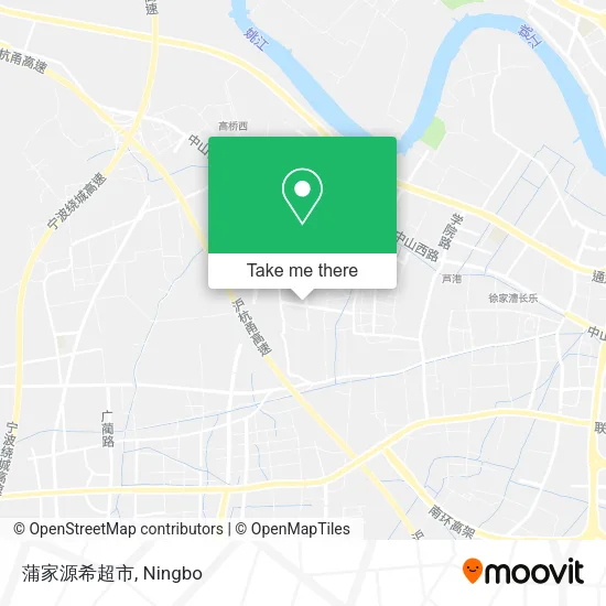 蒲家源希超市 map