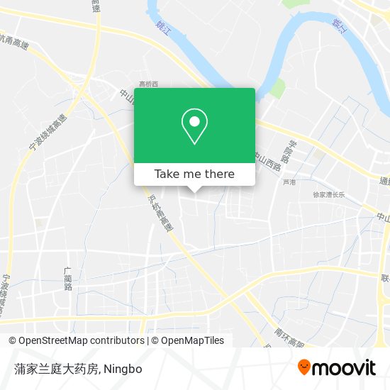 蒲家兰庭大药房 map