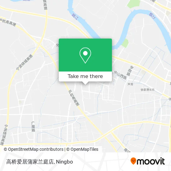 高桥爱居蒲家兰庭店 map