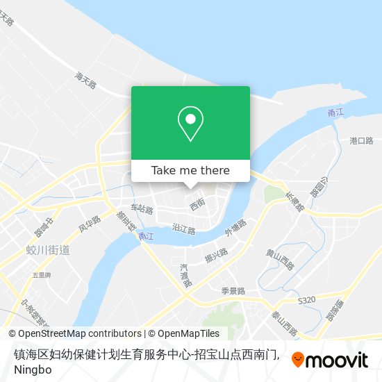 镇海区妇幼保健计划生育服务中心-招宝山点西南门 map