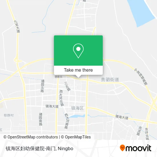 镇海区妇幼保健院-南门 map