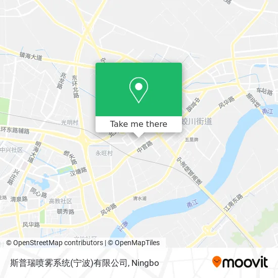 斯普瑞喷雾系统(宁波)有限公司 map