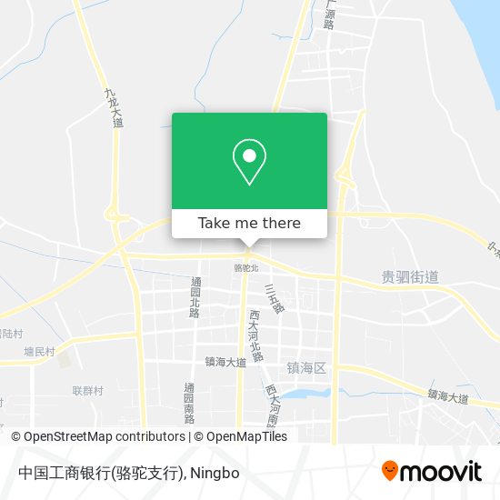 中国工商银行(骆驼支行) map