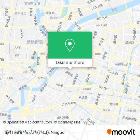 彩虹南路/荷花路(路口) map
