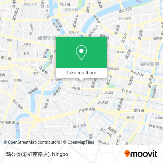 鸡公煲(彩虹南路店) map