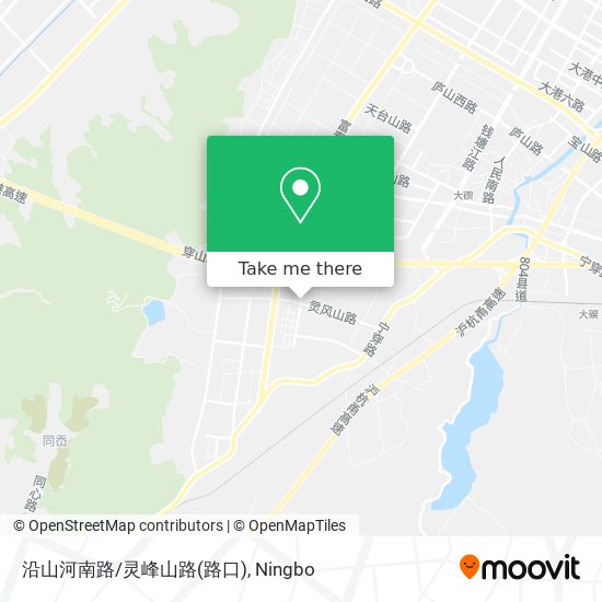 沿山河南路/灵峰山路(路口) map