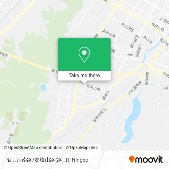 沿山河南路/灵峰山路(路口) map