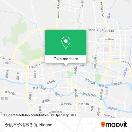 余姚市价格事务所 map