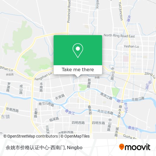 余姚市价格认证中心-西南门 map