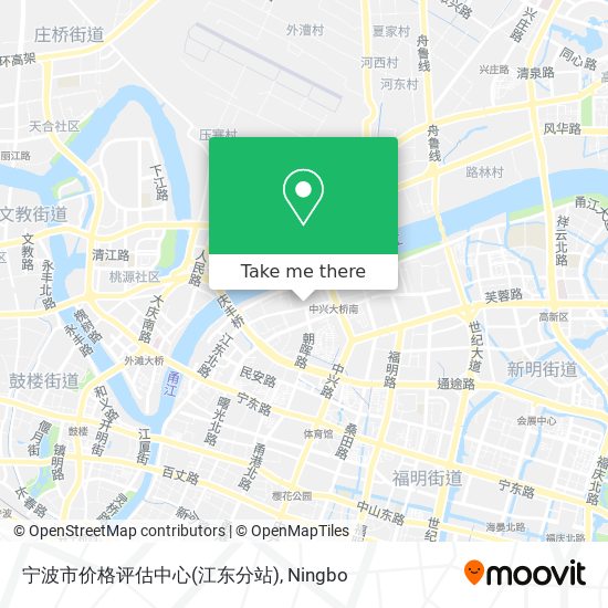 宁波市价格评估中心(江东分站) map