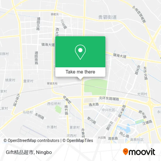 Gift精品超市 map
