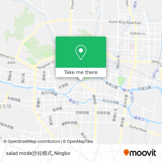 salad mode沙拉模式 map