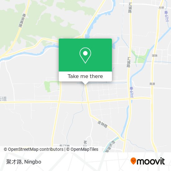 聚才路 map