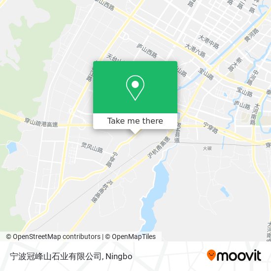 宁波冠峰山石业有限公司 map