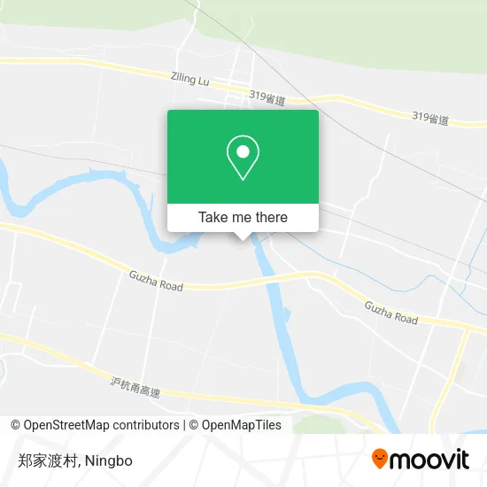 郑家渡村 map