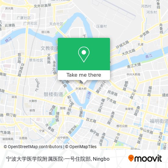 宁波大学医学院附属医院-一号住院部 map