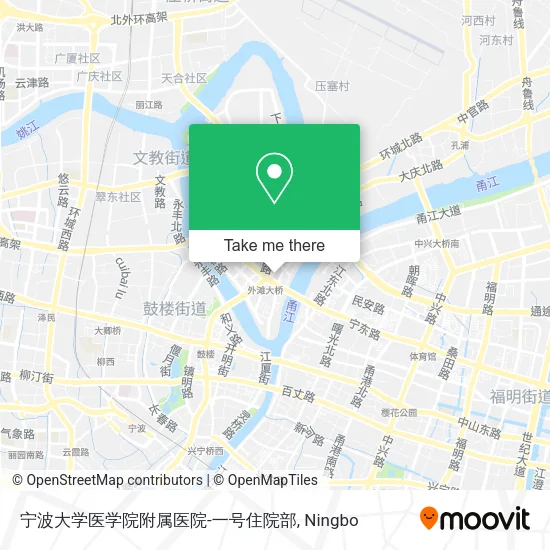 宁波大学医学院附属医院-一号住院部 map