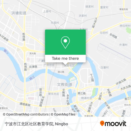 宁波市江北区社区教育学院 map
