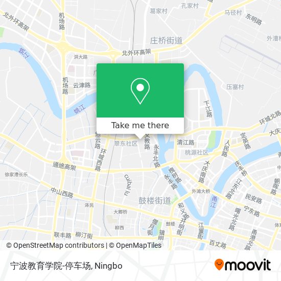 宁波教育学院-停车场 map
