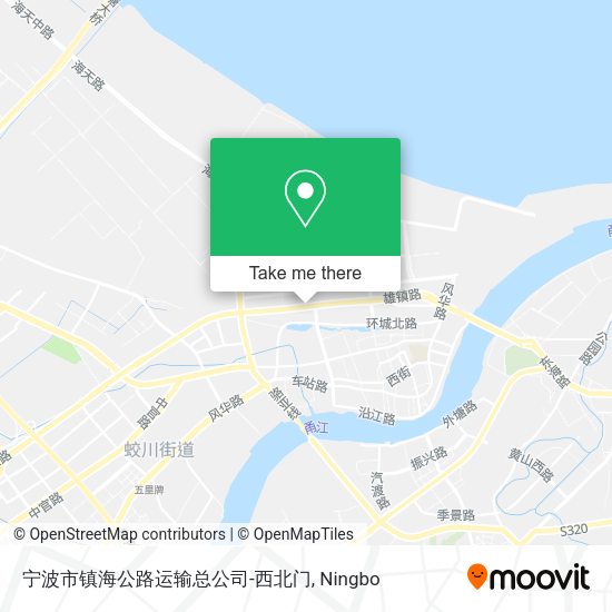 宁波市镇海公路运输总公司-西北门 map