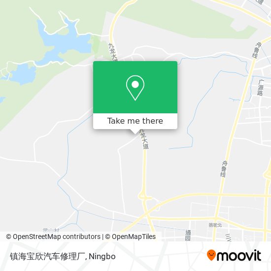 镇海宝欣汽车修理厂 map