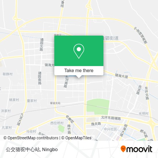 公交骆驼中心站 map
