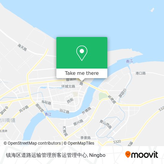 镇海区道路运输管理所客运管理中心 map