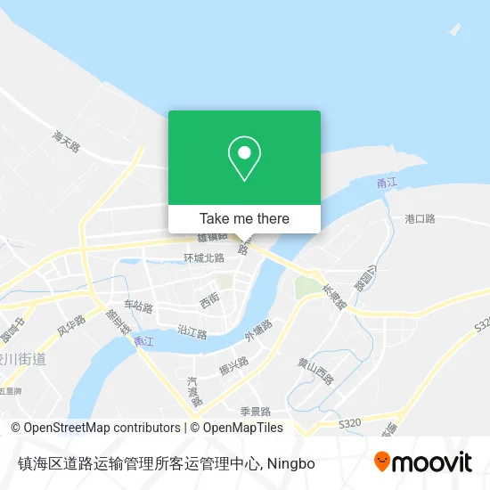 镇海区道路运输管理所客运管理中心 map