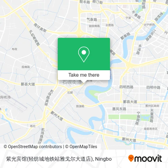 紫光宾馆(轻纺城地铁站雅戈尔大道店) map