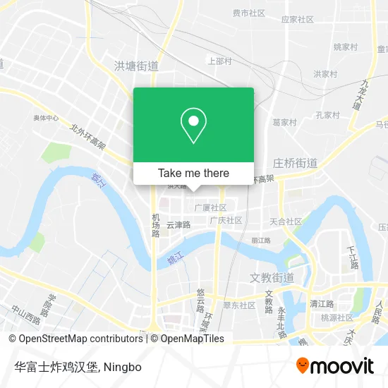 华富士炸鸡汉堡 map