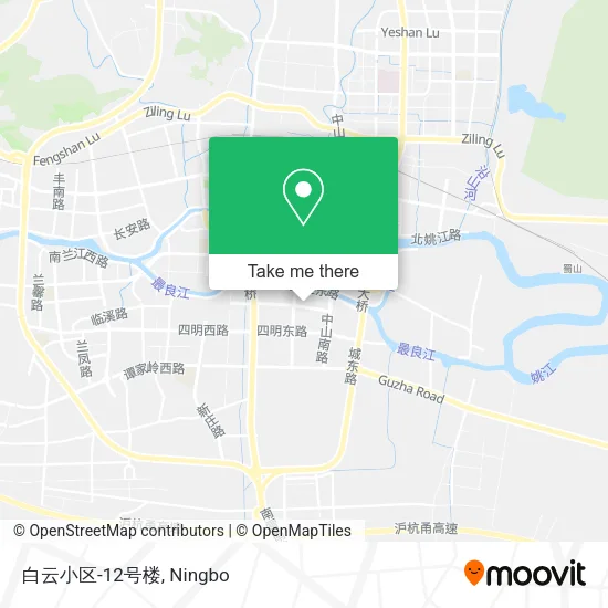 白云小区-12号楼 map