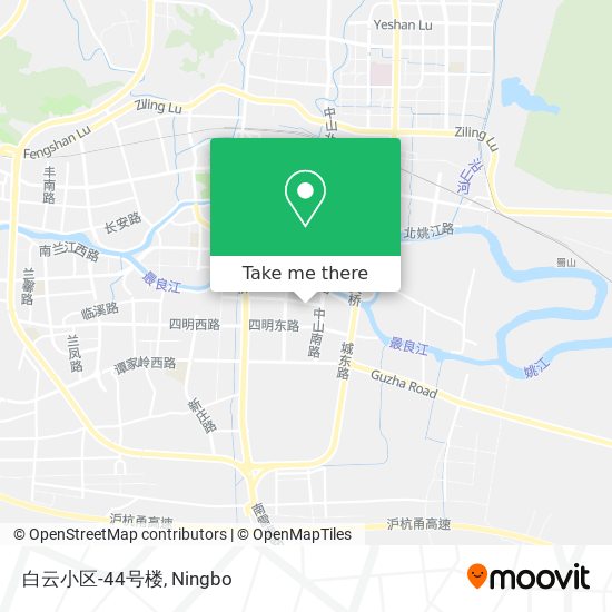 白云小区-44号楼 map