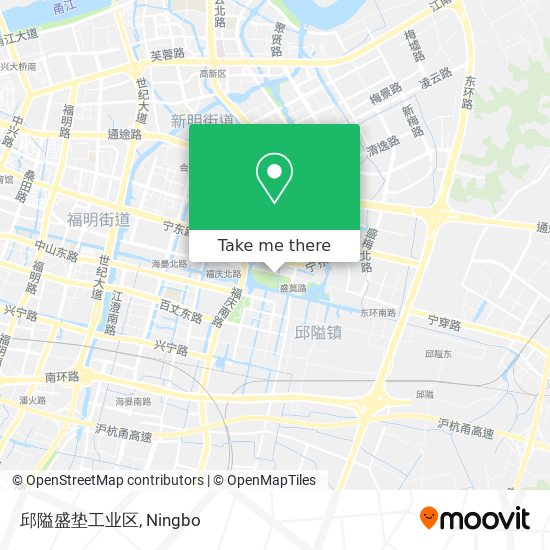 邱隘盛垫工业区 map