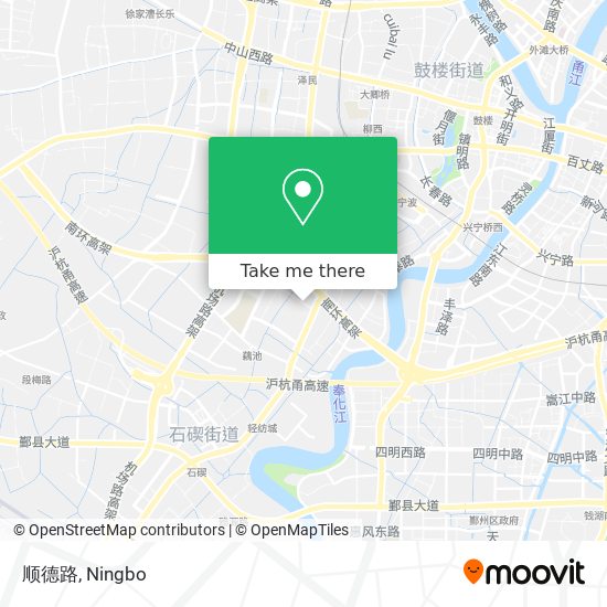 顺德路 map