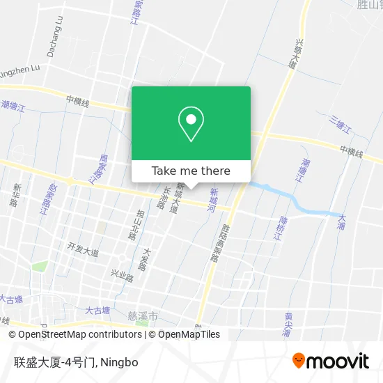 联盛大厦-4号门 map