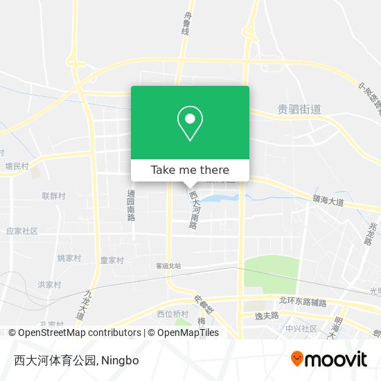 西大河体育公园 map