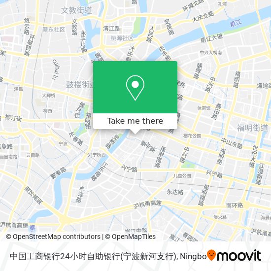 中国工商银行24小时自助银行(宁波新河支行) map