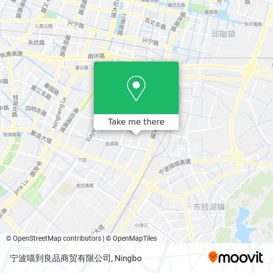 宁波喵到良品商贸有限公司 map