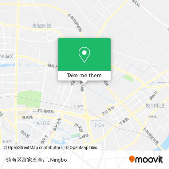 镇海区富家五金厂 map