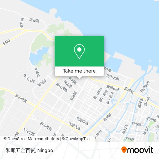 和顺五金百货 map